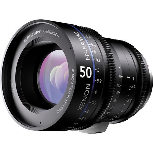 Schneider Xenon FF 50mm T2.1 Lens with Canon EF Mount