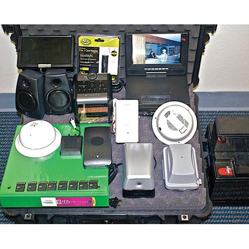 Sperry West Video Commander 2 Pro Plus Kit with 7 Hidden Camera DVRs and Monitor