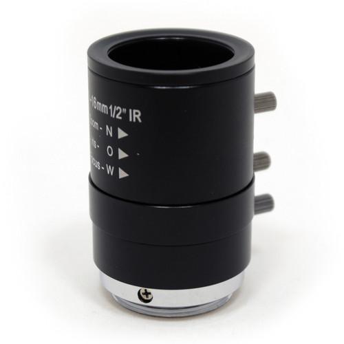 STARDOT CS-Mount 8.0-16mm f 1.6 IR-Corrected Varifocal Lens