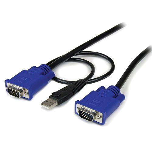 StarTech 2-in-1 Ultra Thin USB VGA KVM Cable