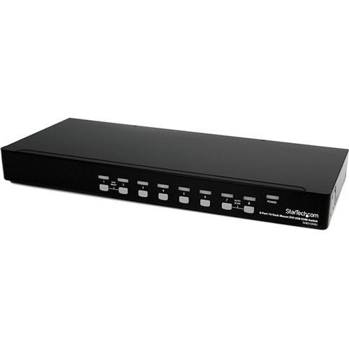 StarTech 8-Port 1U Rackmount DVI USB KVM Switch