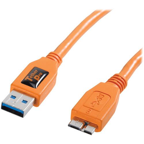 Tether Tools TetherPro USB 3.0 Male Type-A to USB 3.0 Micro-B Cable