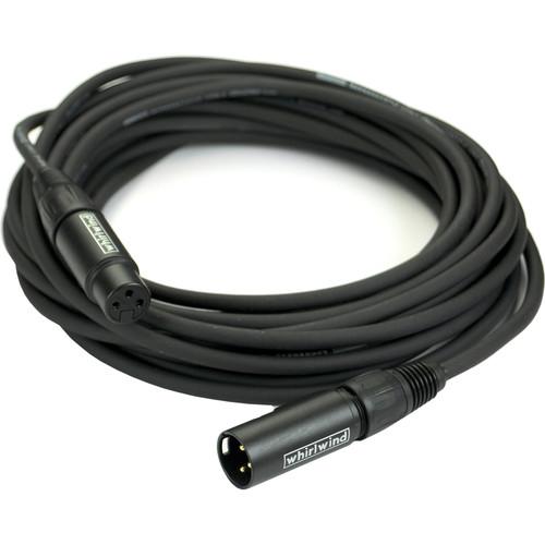 Whirlwind Accusonic 2 XLR Male to XLR Female Microphone Cable [1