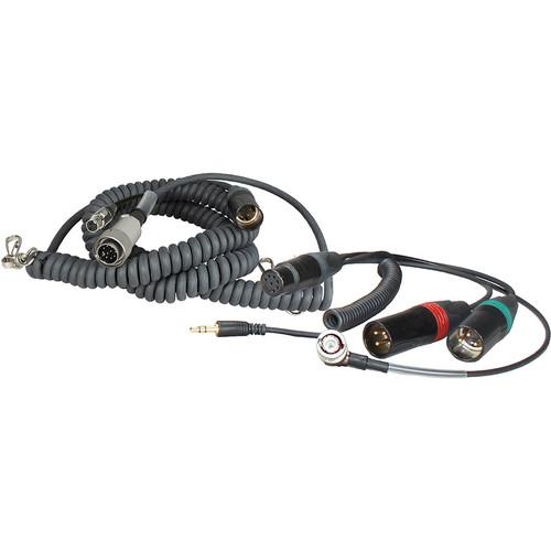 Ambient Recording HBS552-10Y7-35 Coiled Mixer Camera Loom for SD 552 Mixer