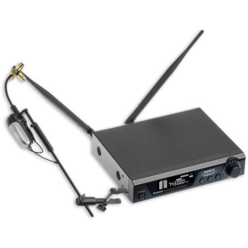 AMT Q7-P808OB Complete Off-the-Bell True Diversity Wireless Microphone System for P808OB Trombone Microphone