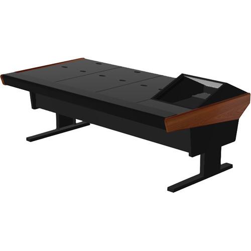 Argosy V1R Universal Workstation Desk with VR1000 10 Upper Rack Module