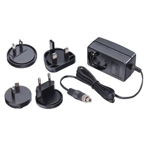 Avenview International Power Supply with EU, UK, & US Plugs