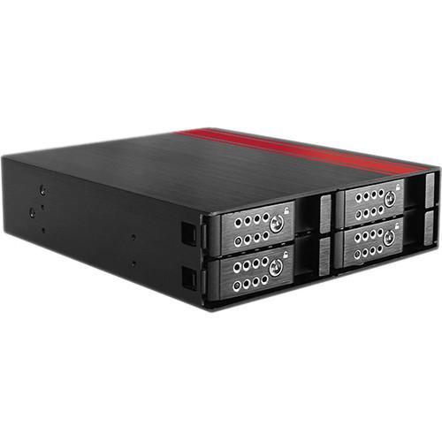 iStarUSA 5.25" to Four 2.5" SATA SAS Hot-Swap Rack