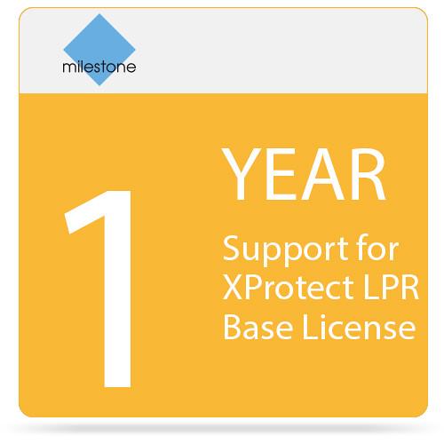 Milestone 1-Year SUP for XProtect LPR Base License