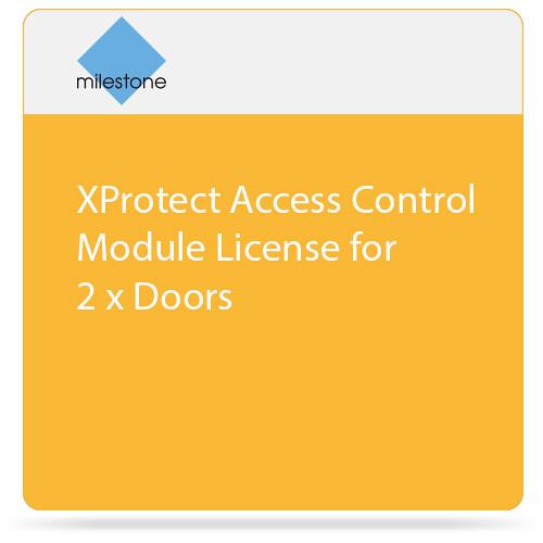 Milestone XProtect Access Control Module License for 2 x Doors