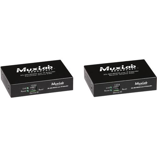 MuxLab 3G-SDI Over IP Extender Kit with PoE