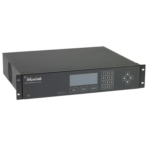 MuxLab HDMI 4x8 Matrix Switch HDBaseT & PoE