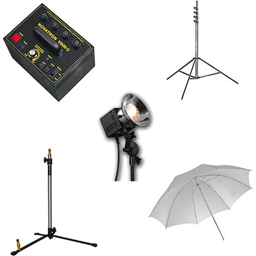 Novatron V600-D 3-Light Fan-Cooled Head Starter Kit