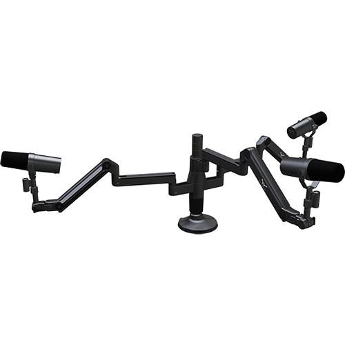 O.C. White ProBoom Ultima LP Three-Arm Roundtable Special with Three 12" Fixed Horizontal Arms