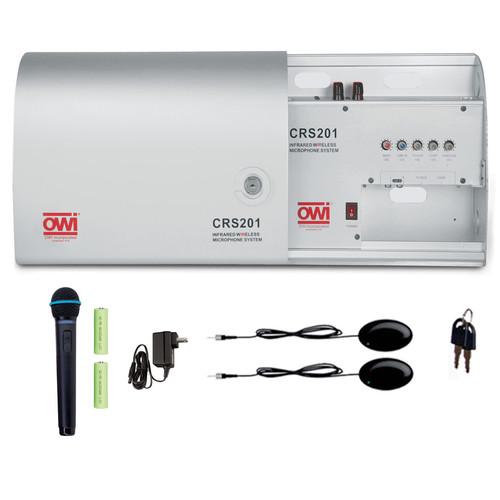 OWI Inc. CRS201-H Amplifier Mixer & Wireless Handheld Microphone Kit