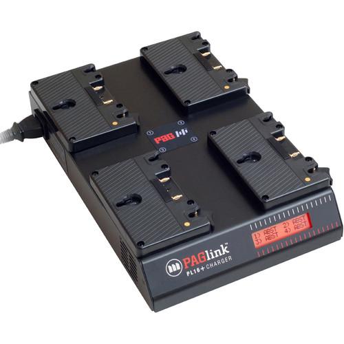 PAG PL16 Four-Position Charger for Up to 32 PAGlink Batteries