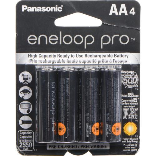 Panasonic eneloop pro AA Rechargeable NiMH Batteries