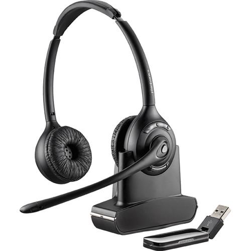 Plantronics Savi W420-M Binaural Over-the-Head USB Wireless Headset with Mic