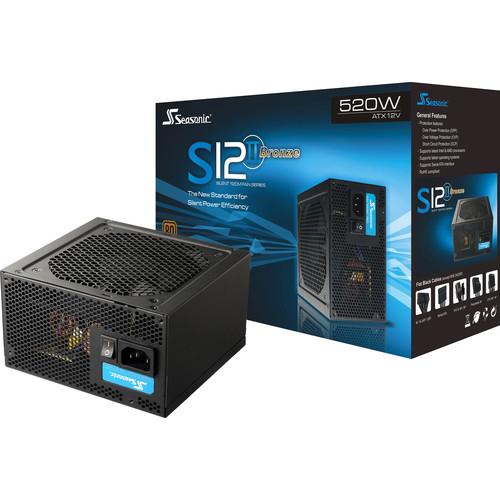 SeaSonic Electronics S12II Series SS-520GB 520W 80 Plus Bronze Power Supply