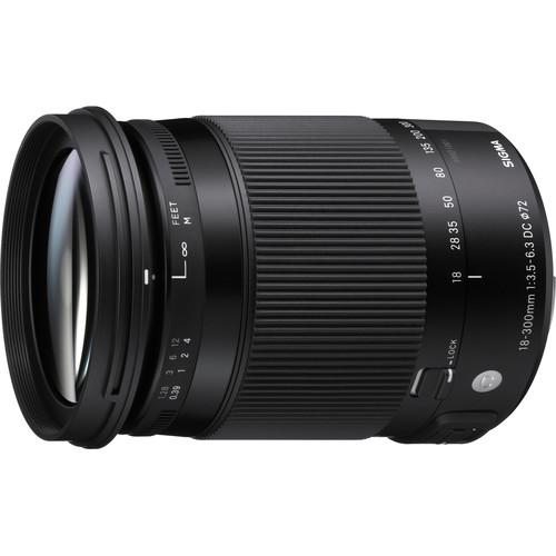 Sigma 18-300mm f 3.5-6.3 DC MACRO OS HSM Contemporary Lens for Nikon F