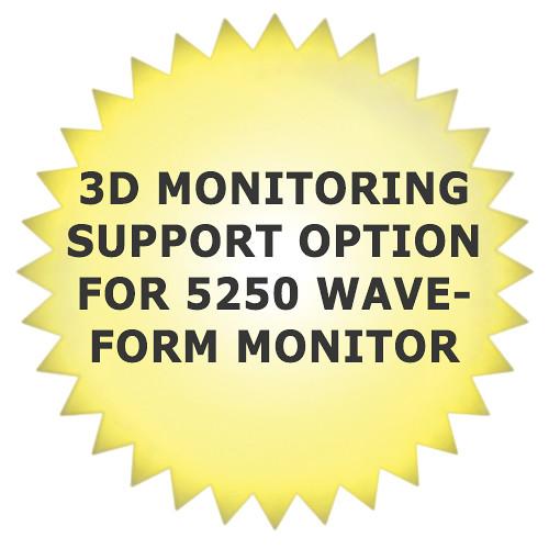 Tektronix 3D Monitoring Support Option for 5250 Waveform Monitor