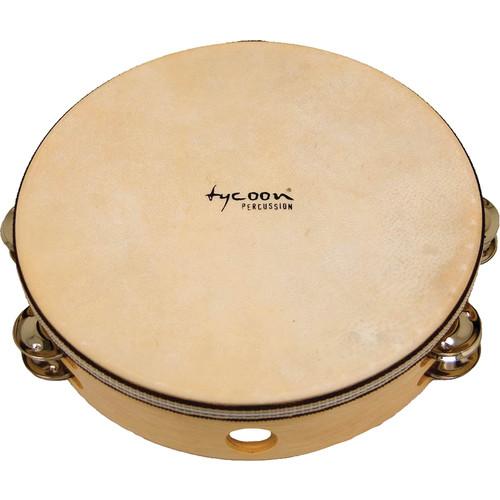 Tycoon Percussion Double Row Headed Tambourine