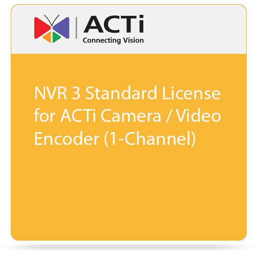 ACTi NVR 3 Standard License for ACTi Camera Video Encoder