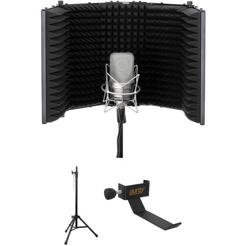 Auray Acoustic Reflection Filter, Mic Stand and Headphone Hook Kit