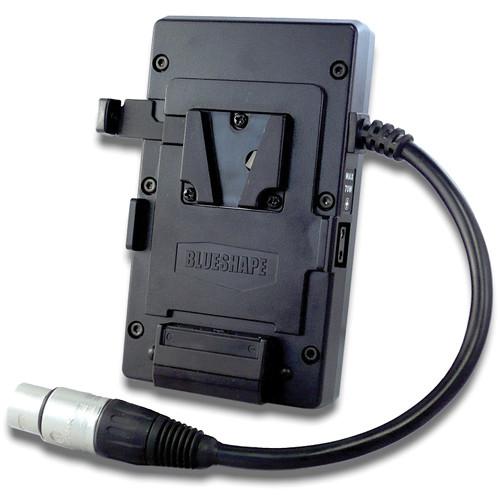 BLUESHAPE MVBELTS Belt-Clip V-Mount Plate with Nominal Output