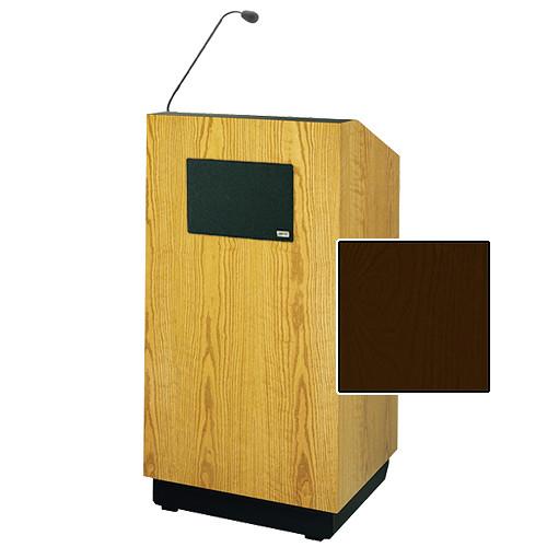 Da-Lite Lexington Multimedia Lectern with Microphone and Premium Sound System