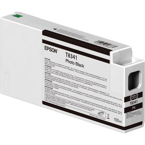 Epson T834100 UltraChrome HD Photo Black Ink Cartridge