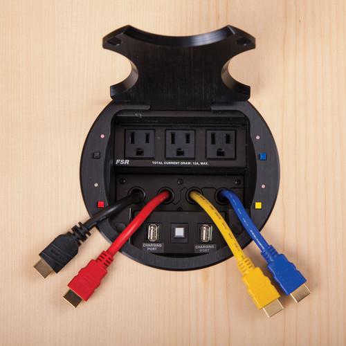 FSR HV-1000 HuddleVU 4-Person Table Box System