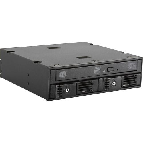 iStarUSA 5.25" to Slim ODD & 2 x 2.5" SATA 6 Gb s Tray-Less Hot-Swap Cage