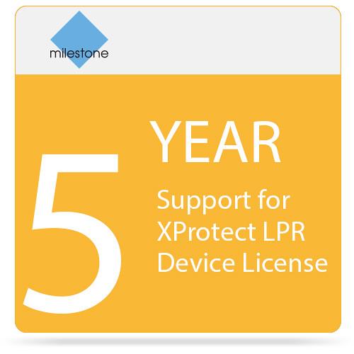 Milestone 5-Year SUP for XProtect LPR Device License