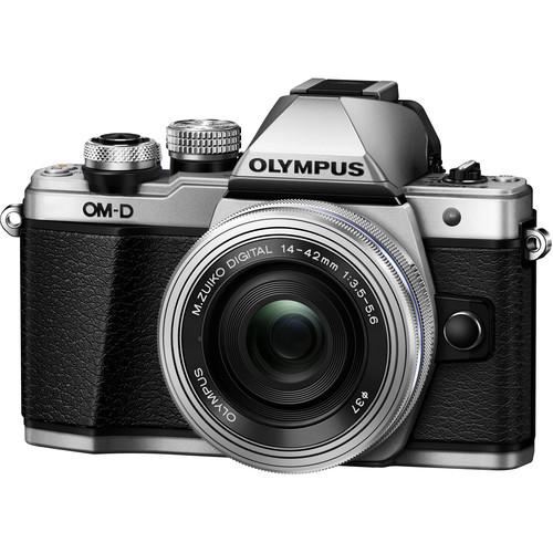 Olympus OM-D E-M10 Mark II Mirrorless Micro Four Thirds Digital Camera with 14-42mm EZ Lens