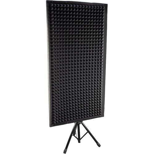 Pyle Pro PSIP24 Sound Absorbing Wall Panel Studio Foam Acoustic Isolation & Dampening Wedge with Stand