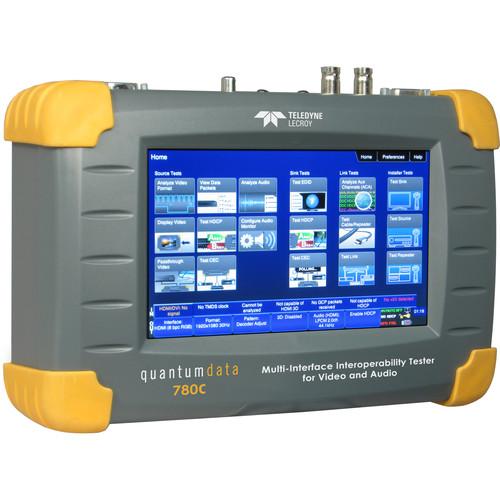 Quantumdata 780C Multi-Interface Interoperability Tester for Video and Audio