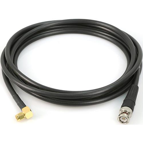 Remote Audio 50 Ohm Antenna Cable SMA Right Angle to BNC