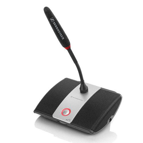 Sennheiser ADN-WD4 Wireless Delegate Unit and 19.7" Gooseneck with ME36 Hypercardioid Capsule