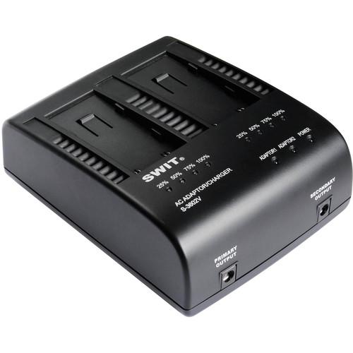 SWIT S-3602V Dual Charger Adapter for JVC BN-VF823 Battery