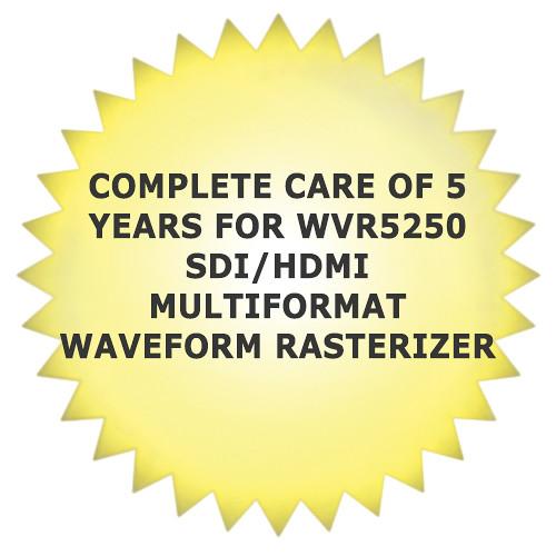 Tektronix Complete Care of 5 Years for WVR5250 SDI HDMI Multiformat Waveform Rasterizer