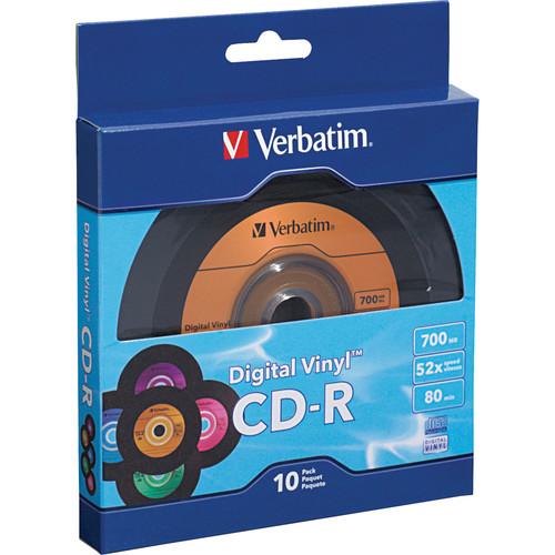 Verbatim Digital Vinyl CD-R 700MB 80 Minutes Disc