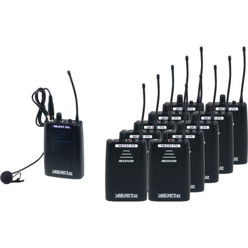 VocoPro SilentPA-Tour10 - Portable 16-Channel Wireless Listening System