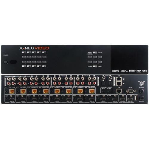 A-Neuvideo ANI-1082UHD 10x10 HDMI HDBaseT Matrix Switcher