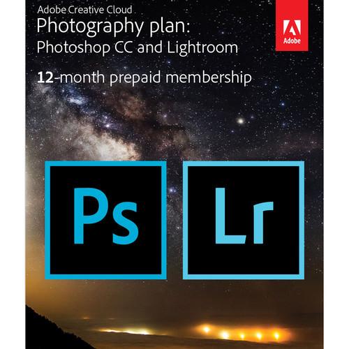 Adobe Creative Cloud Photography Plan