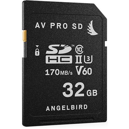 Angelbird 32GB AV Pro UHS-II SDHC Memory Card