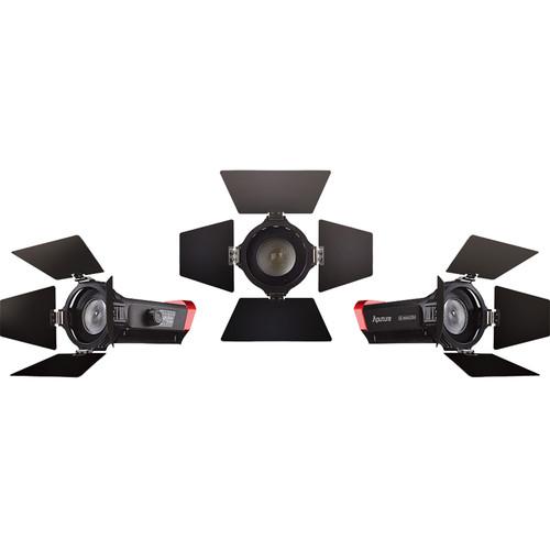 Aputure LS-mini20 Daylight Bi-Color 3-Light Flight Kit