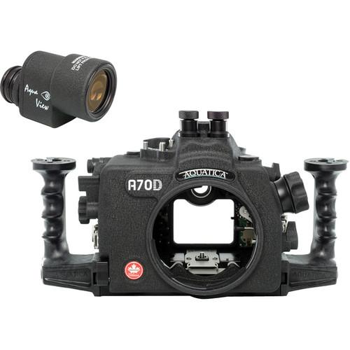 Aquatica A70D Underwater Housing for Canon EOS 70D with Aqua VF