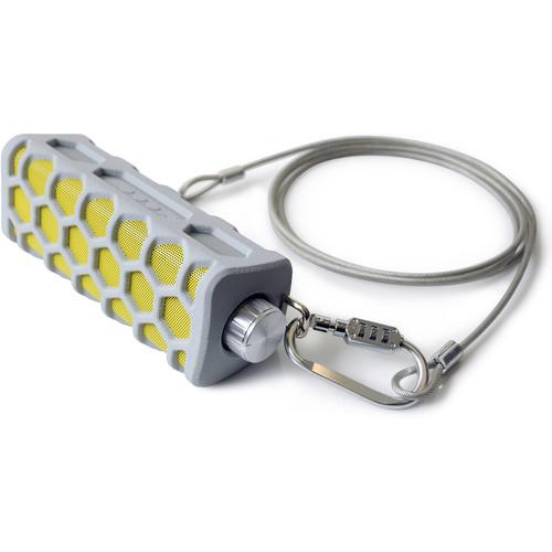 CTA Digital Anti-Theft Outdoor Bluetooth Speaker with Security Cable