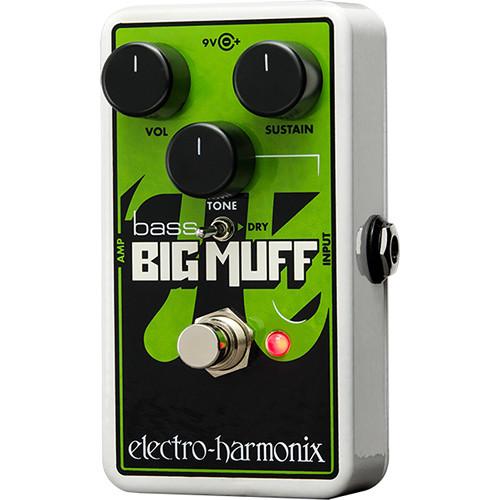 Electro-Harmonix Nano Bass Big Muff Pi Distortion Sustain Pedal